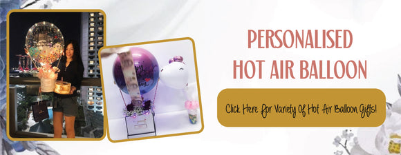 Personalised Hot Air Balloon Gift Box