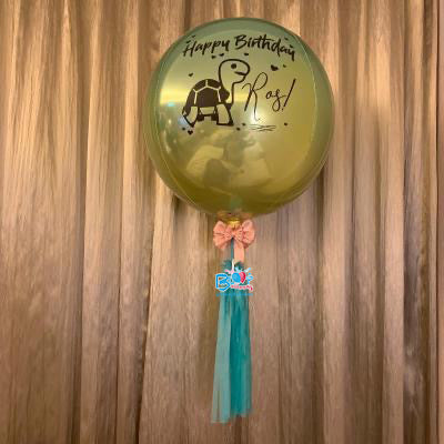 Personalised Ombre Orbz Balloons bloop-balloons.myshopify.com