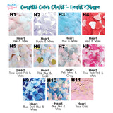 Confetti Color Chart