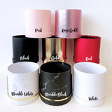 Round Cylinder Flower Box