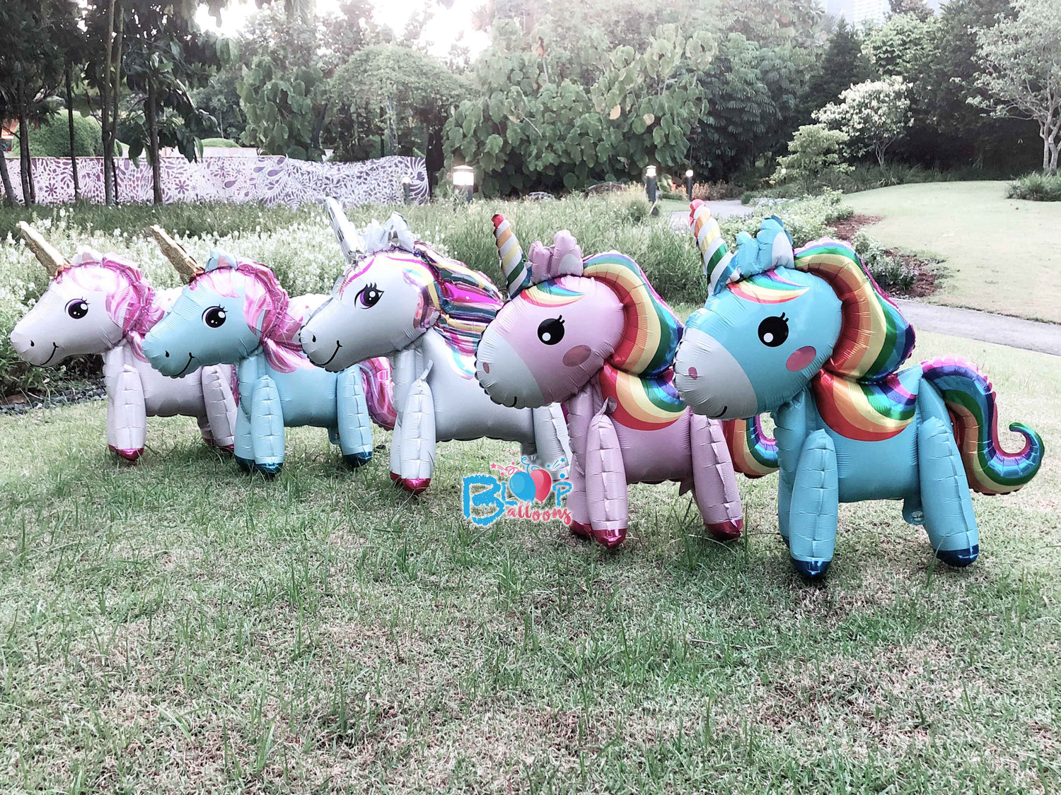 Unicorn Foil Balloons in Singapore — Magical Party Décor