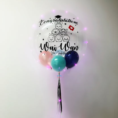 24'' personalised balloon for graduation