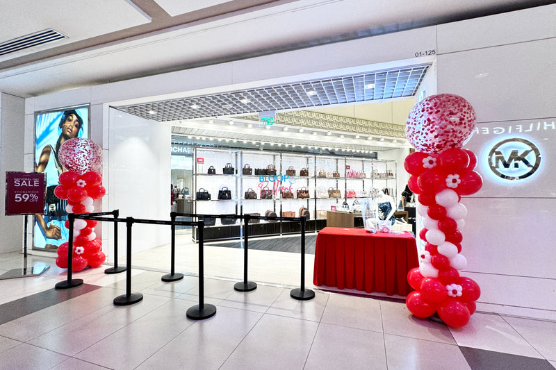 Michael Kors Balloon Column by Bloop Balloons