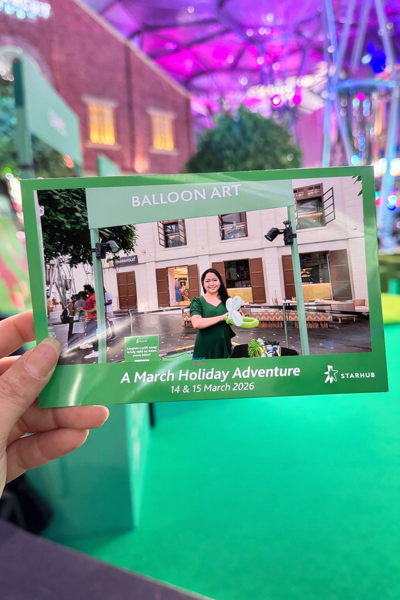Balloon sculpting for StarHub March Holiday Adventure Zootopia movie screening event in Singapore by Bloop Balloons