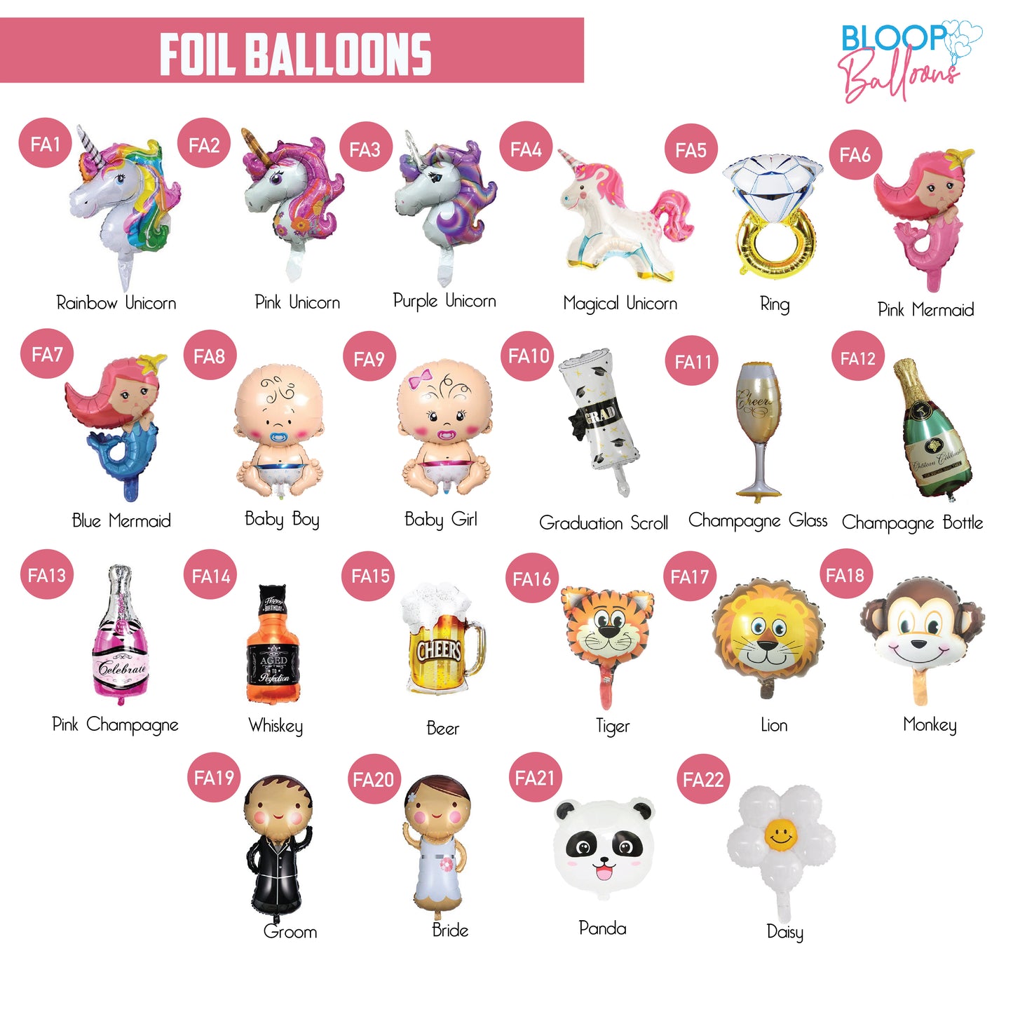 Air-Filled Foil Balloon