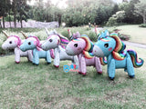 3D Unicorn Walker Balloon (Air-Filled Only) Whole Set 