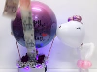 Hot Air Balloon Money Pulling Box