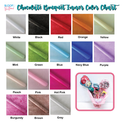 [SMALL BOUQUET] 5'' Personalised Balloon with Chocolate and Small Flower Bouquet - Chinese New Year 2026 Collection