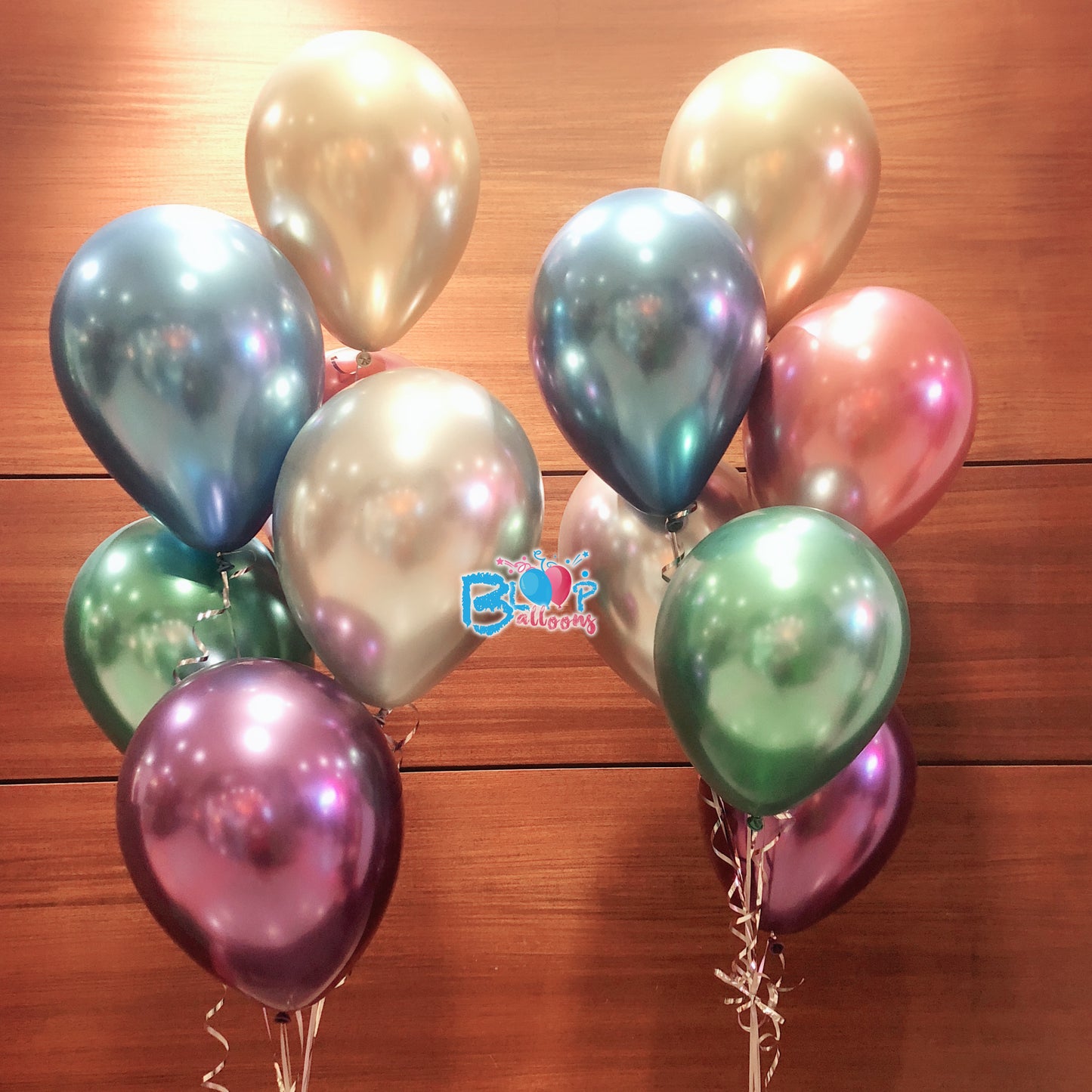 Individual Chrome Latex Balloon bloop-balloons.myshopify.com