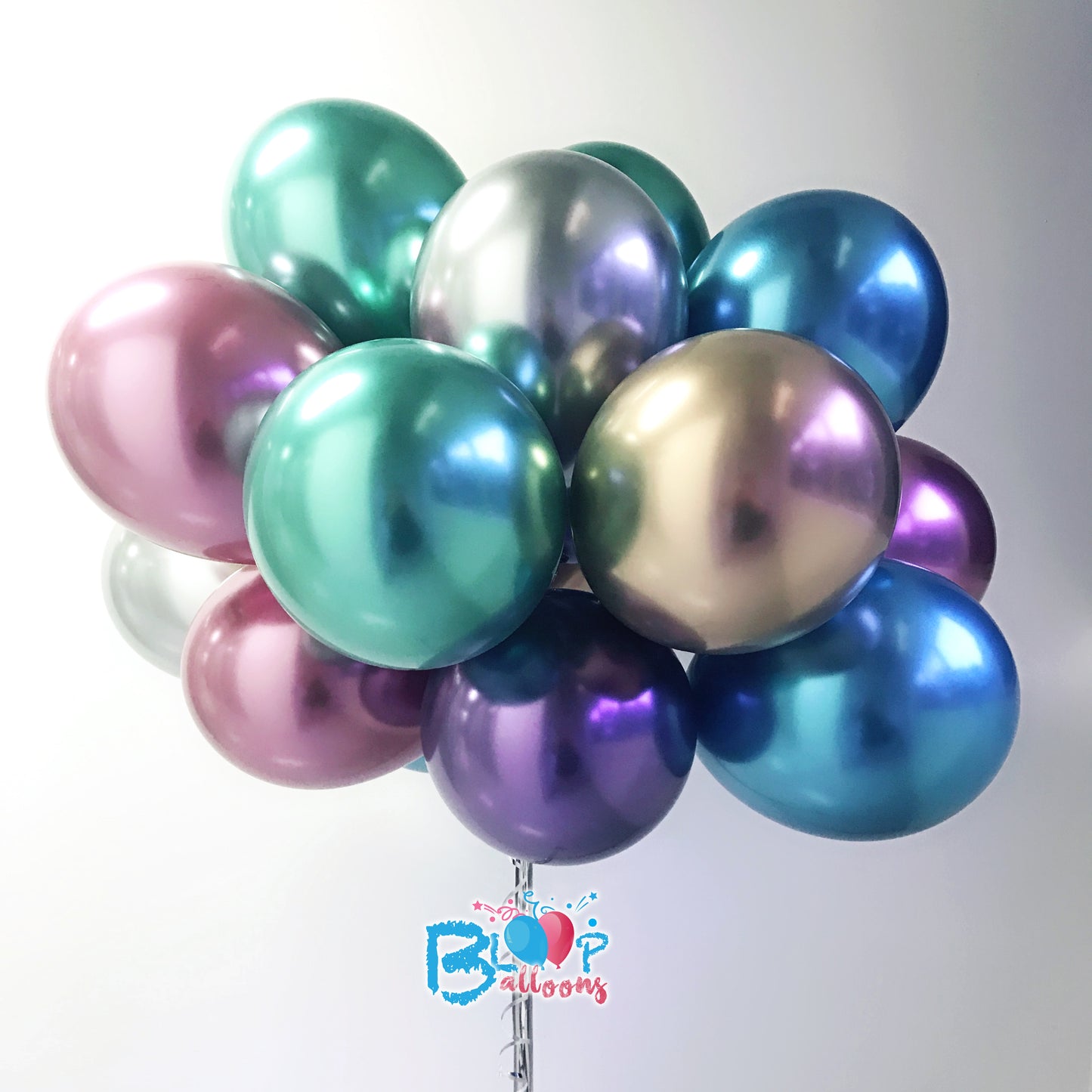 Individual Chrome Latex Balloon bloop-balloons.myshopify.com
