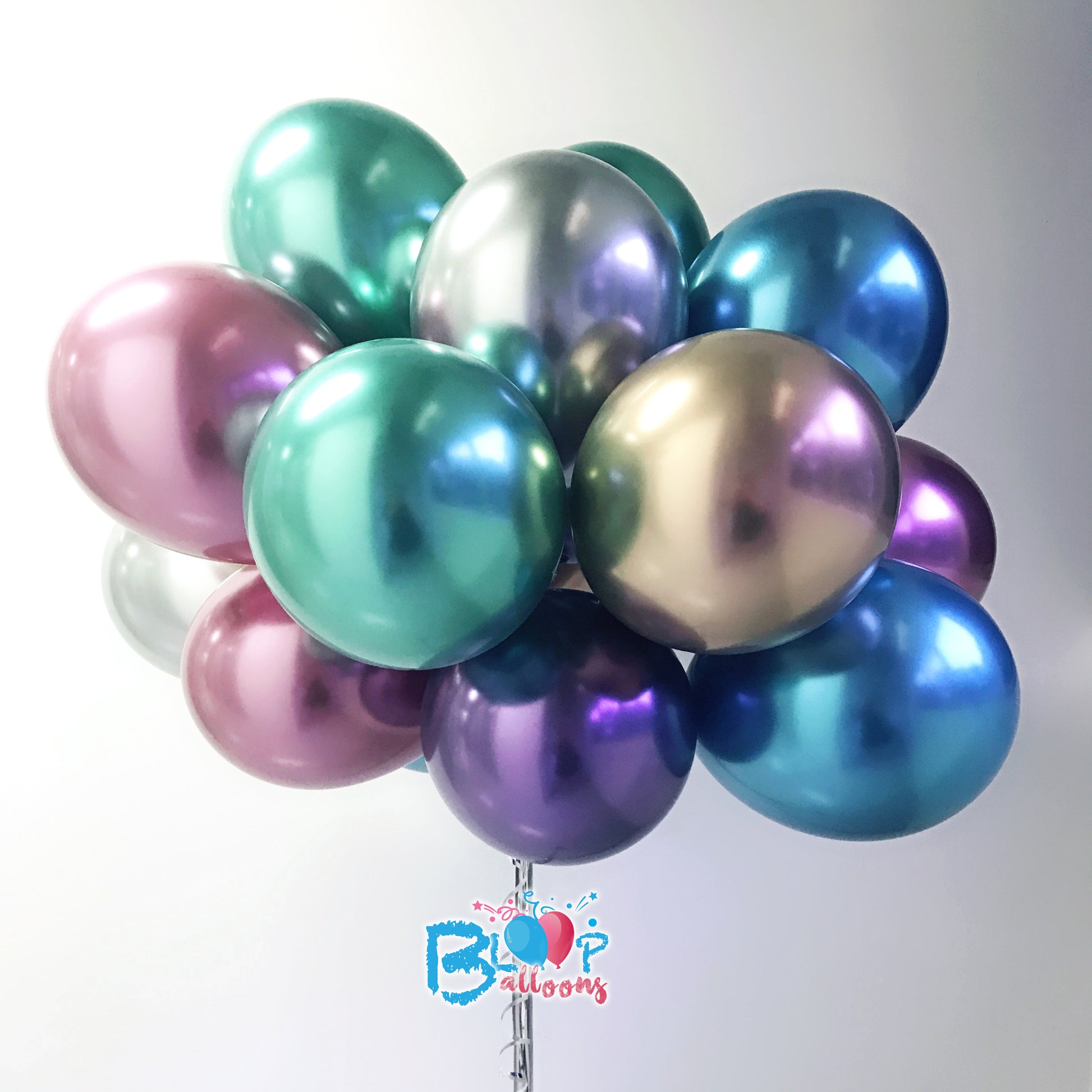 Individual Chrome Latex Balloon bloop-balloons.myshopify.com