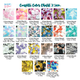 2.5cm Confetti Color Chart 