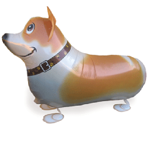 Walking Pet Animal Balloon - Corgi