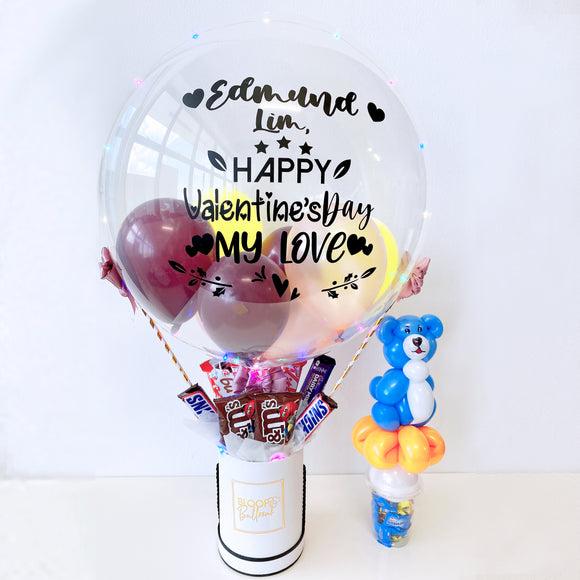 [SMALL] Hot Air Balloon Snack Box - Valentine's Day Collection