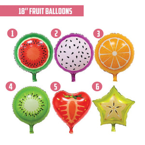 18'' Fruit Foil Balloon