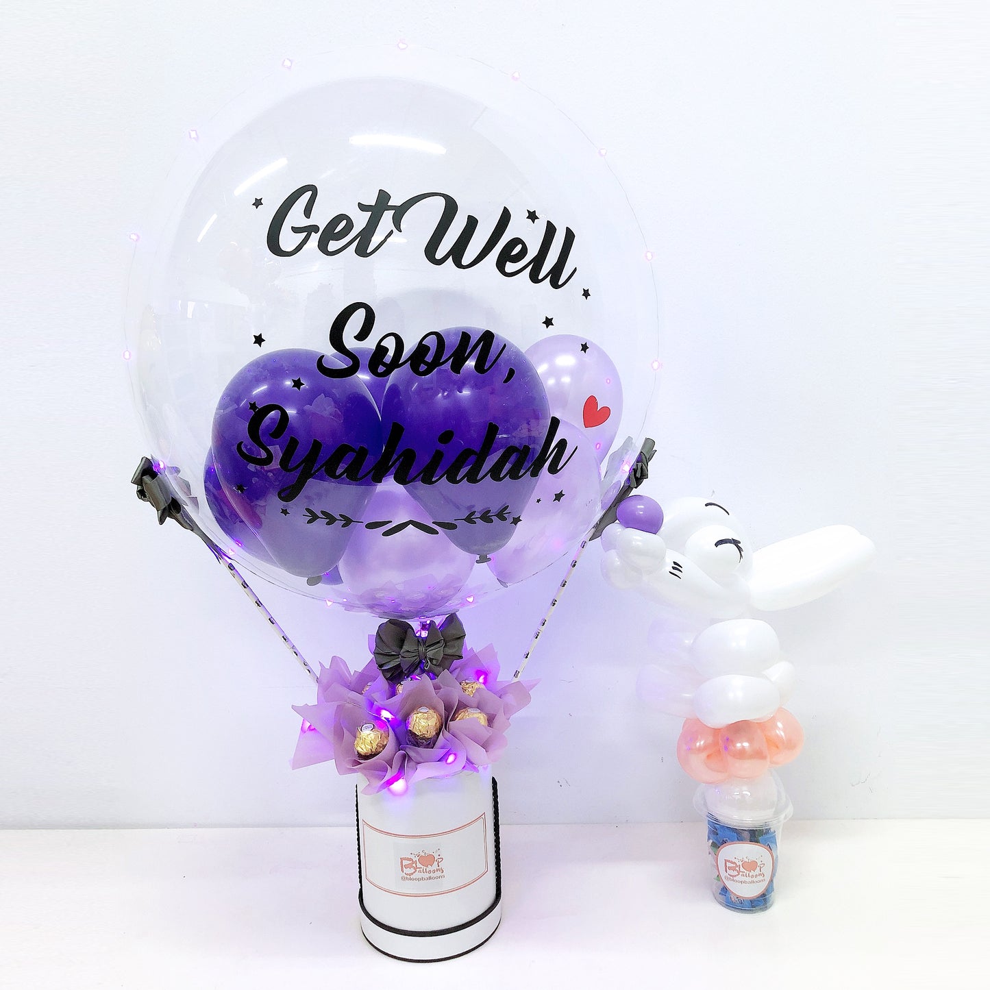 [SMALL] Hot Air Balloon Ferreo Rocher Box - Get Well Soon bloop-balloons.myshopify.com