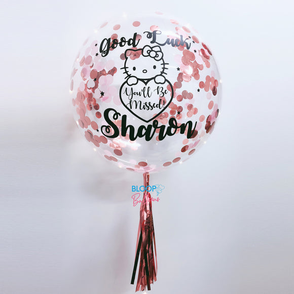 24'' Confetti Personalised Balloon