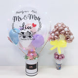 [SMALL] Hot Air Balloon Flower Box - Wedding bloop-balloons.myshopify.com