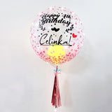 24'' Birthday Personalized Bubble Balloon 