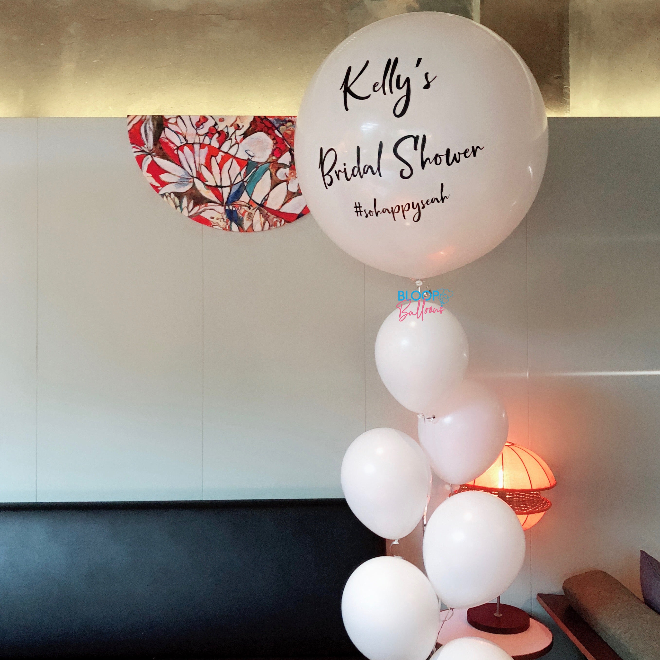 Bridal Shower Jumbo Balloon With Personalization – Bloop Balloons