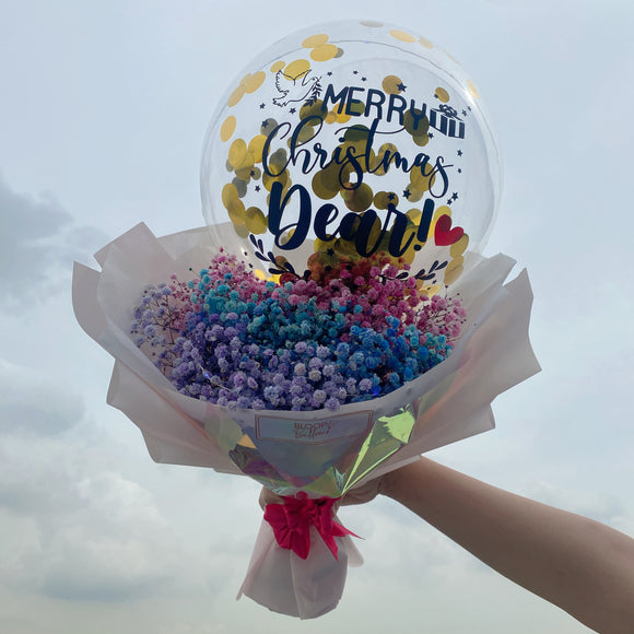 Personalised Balloon Money Flower Bouquet - 有钱花