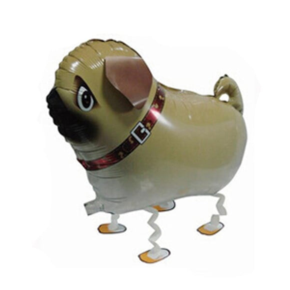 Walking Pet Animal Balloon - Pug