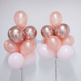 Rose Gold and Pink Themed Latex Balloon 