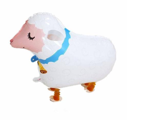 Walking Pet Animal Balloon - Sheep