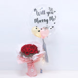 Will You Marry Me Personalised Helium Balloon 